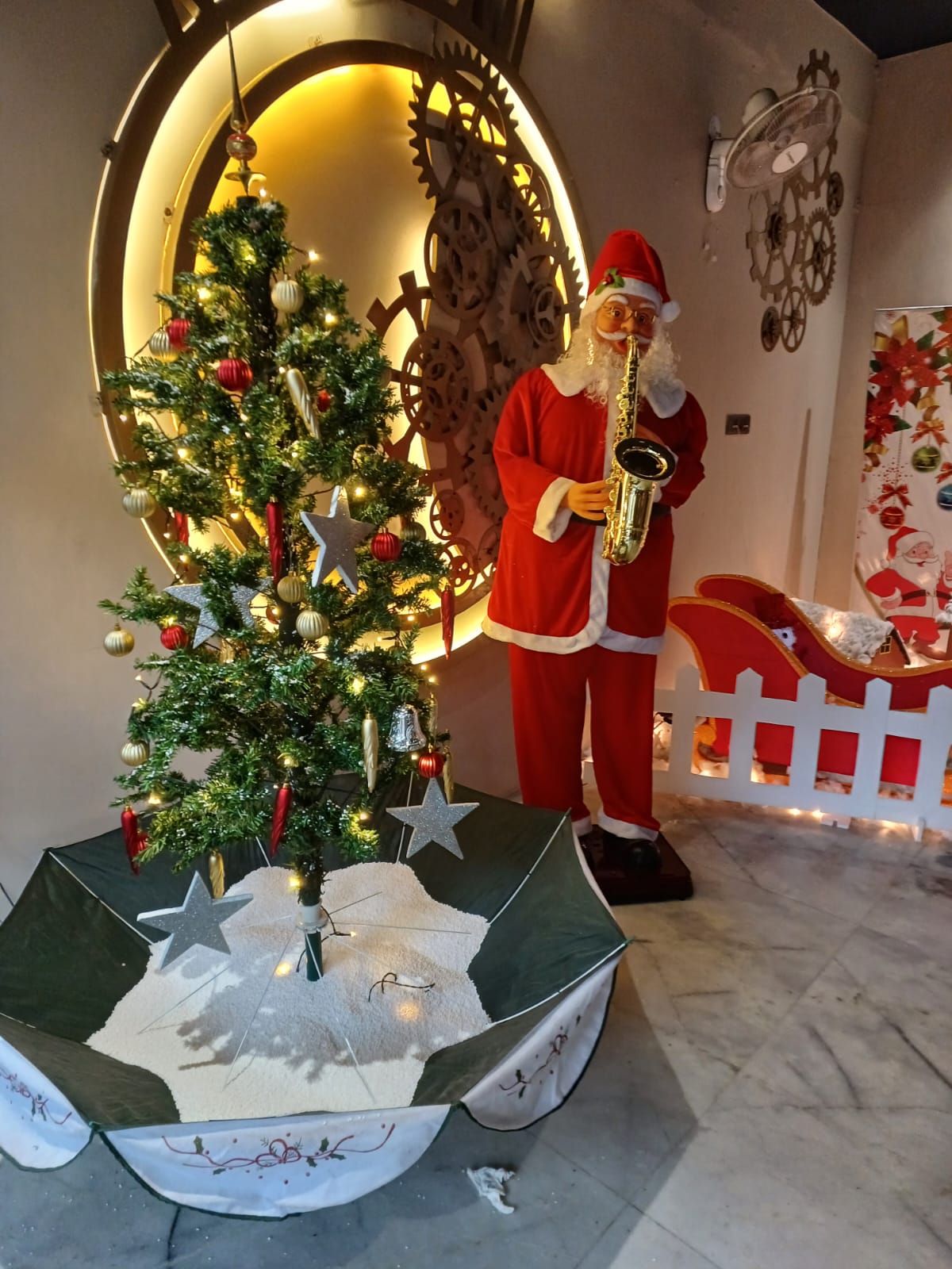  christmas tree decorations in sohna road